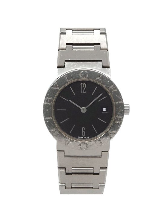 Bvlgari Vintage Watch Date Black Quartz main image 6